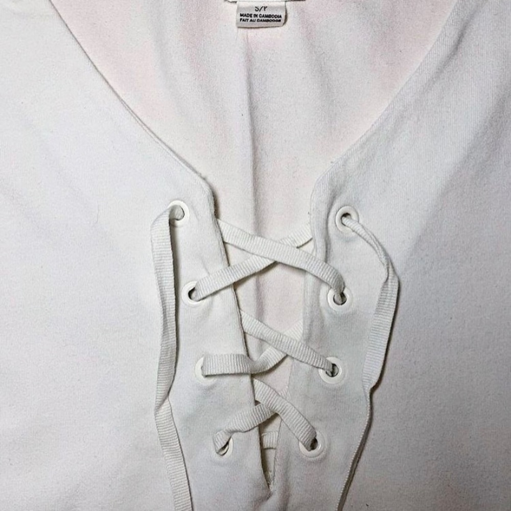 GARAGE LACE UP TANK